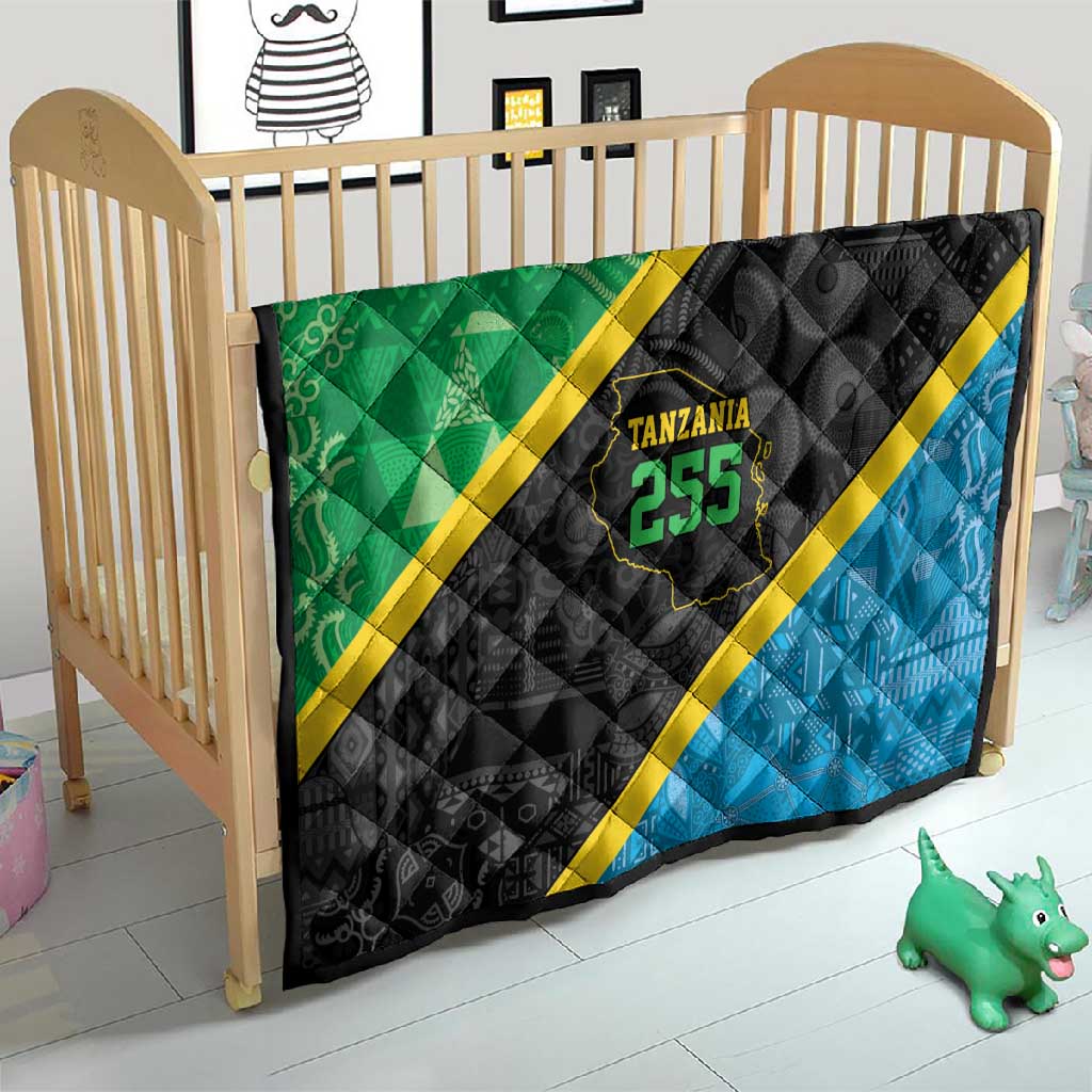 Tanzania 255 Quilt African Mix Pattern Flag Motif LT9
