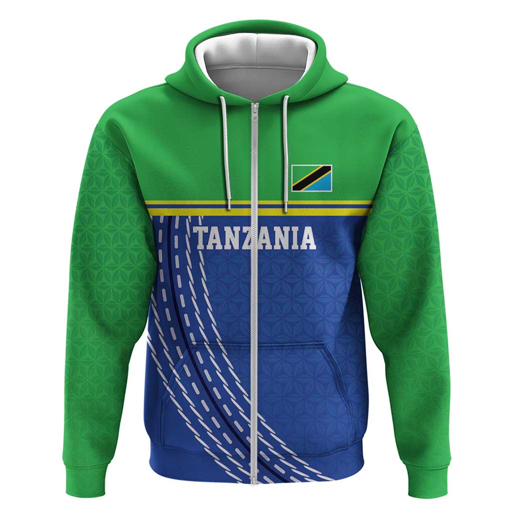 Tanzania Cricket Custom Hoodie The Cows Tanzania Pattern LT9