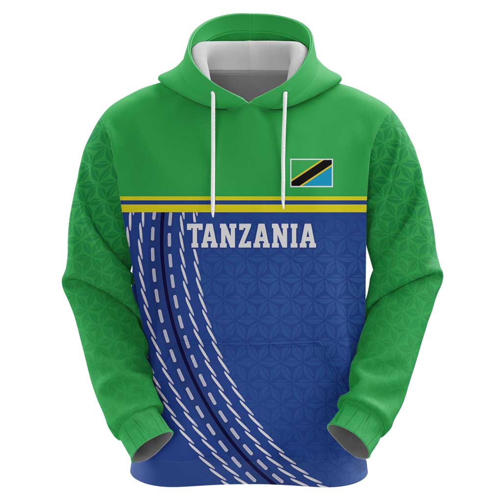 Tanzania Cricket Custom Hoodie The Cows Tanzania Pattern LT9
