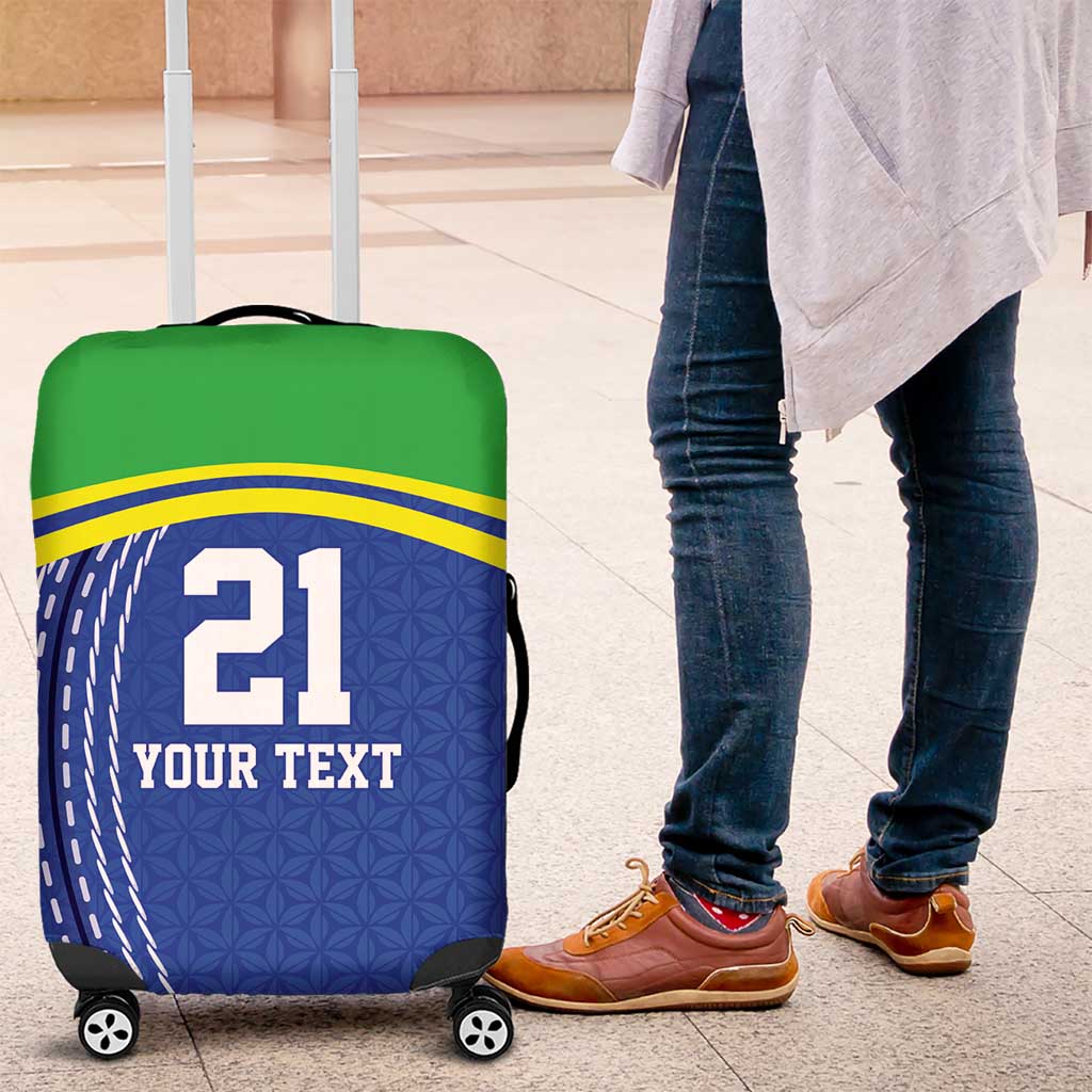 Tanzania Cricket Custom Luggage Cover The Cows Tanzania Pattern LT9