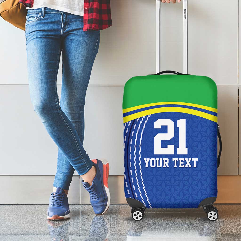 Tanzania Cricket Custom Luggage Cover The Cows Tanzania Pattern LT9