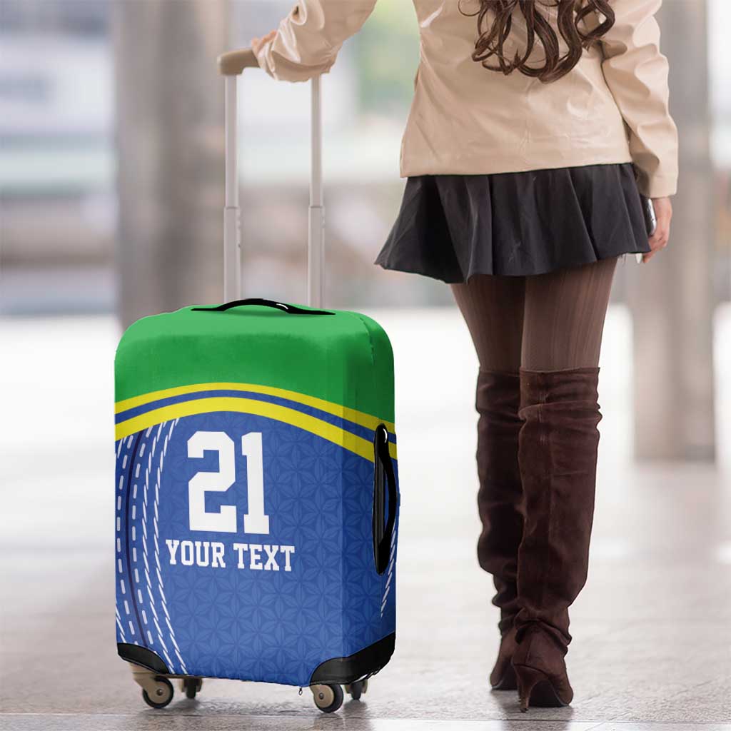 Tanzania Cricket Custom Luggage Cover The Cows Tanzania Pattern LT9