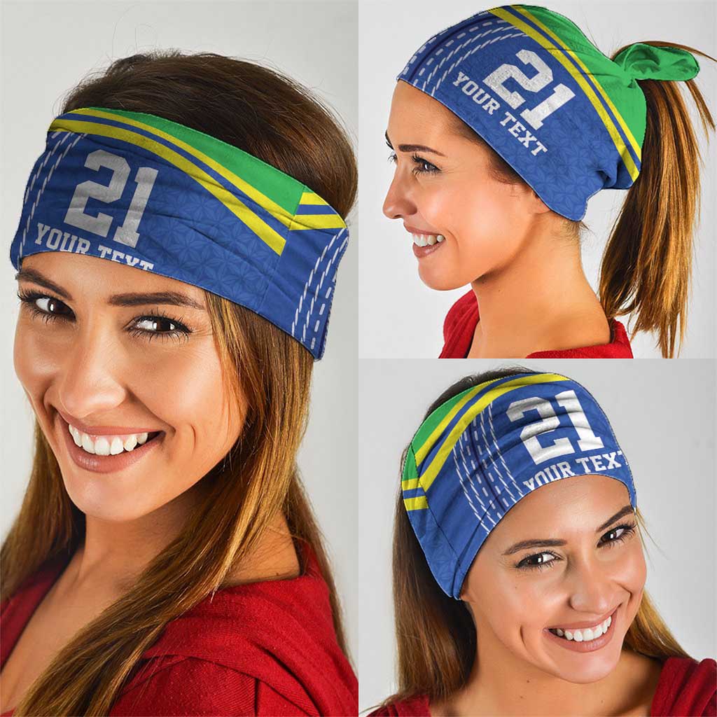 Tanzania Cricket Custom Neck Gaiter The Cows Tanzania Pattern LT9