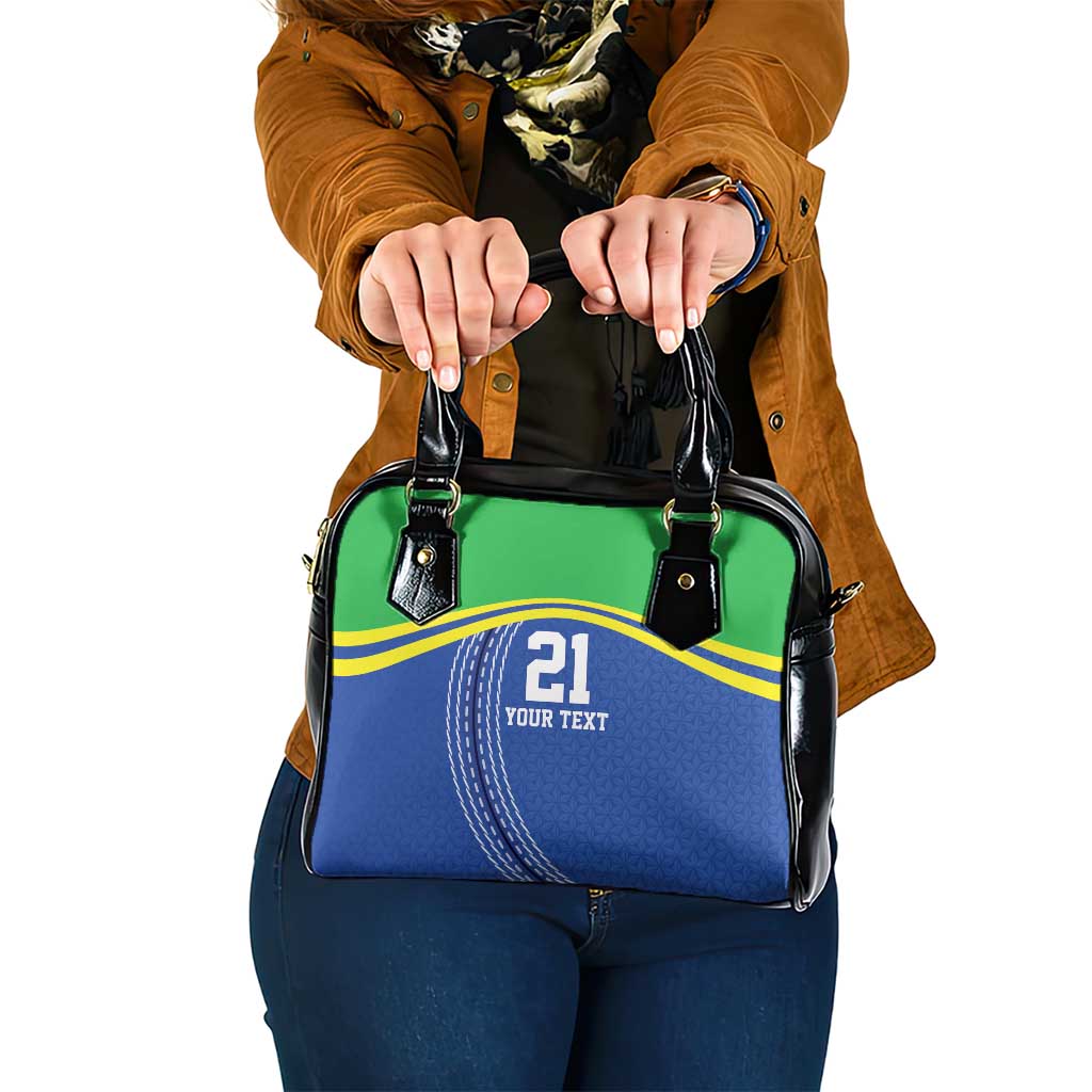 Tanzania Cricket Custom Shoulder Handbag The Cows Tanzania Pattern LT9