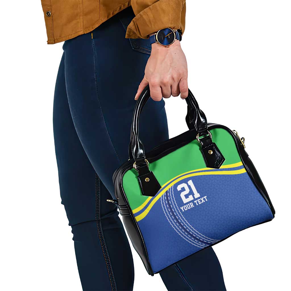 Tanzania Cricket Custom Shoulder Handbag The Cows Tanzania Pattern LT9