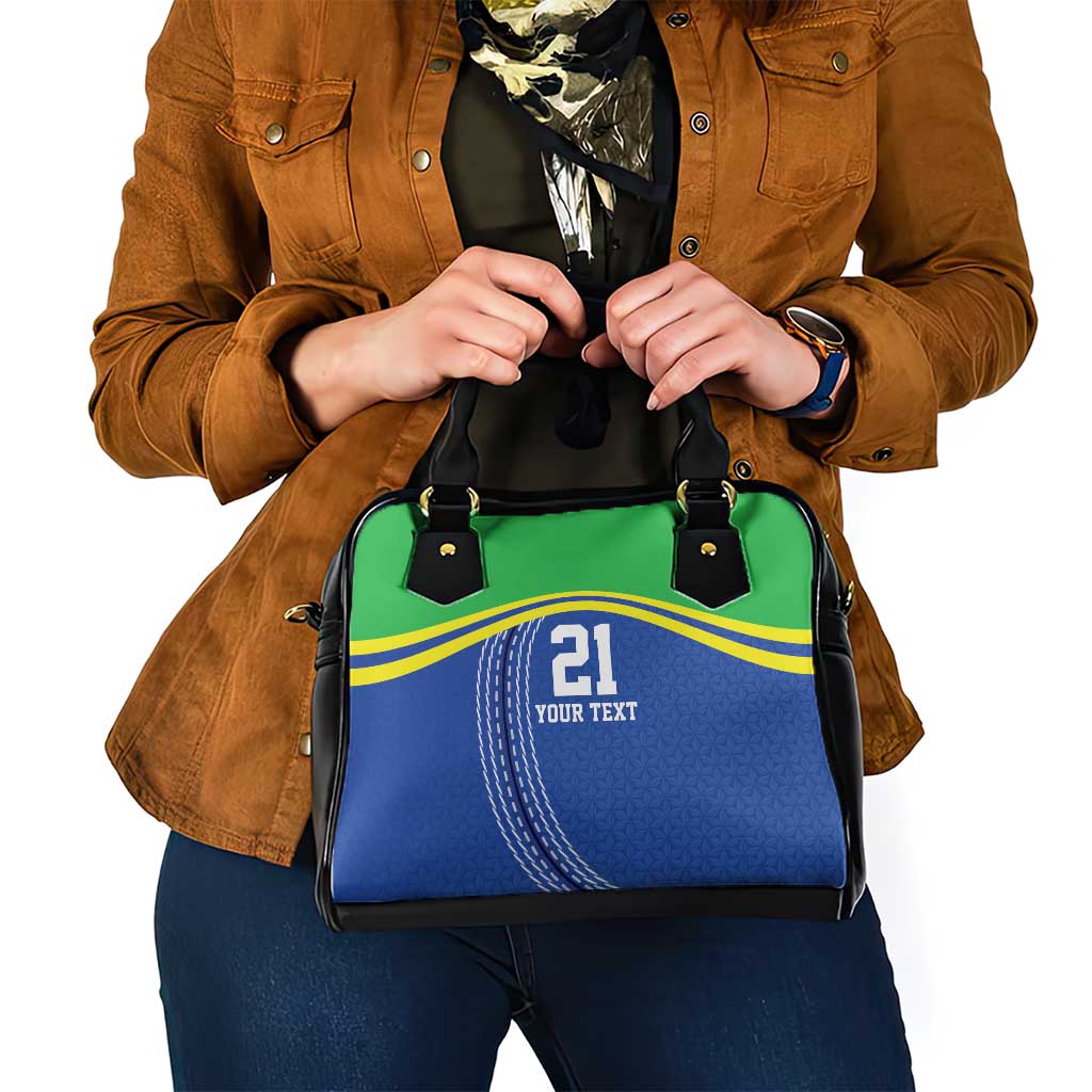Tanzania Cricket Custom Shoulder Handbag The Cows Tanzania Pattern LT9