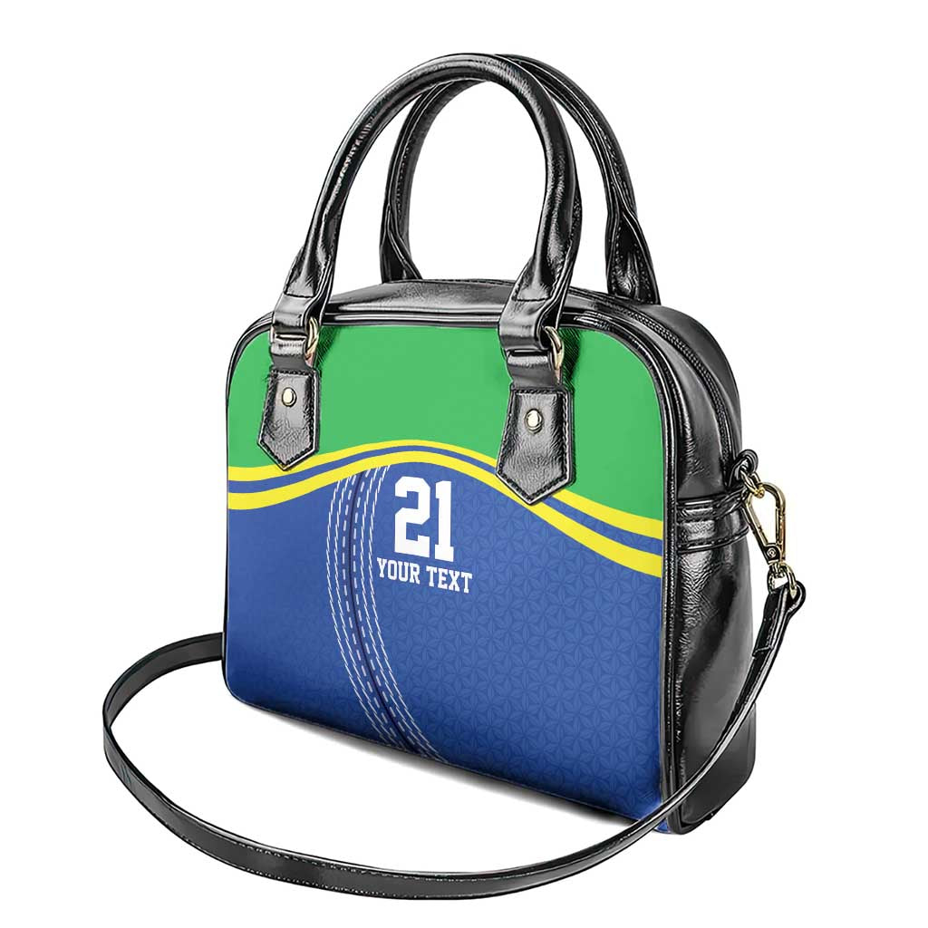 Tanzania Cricket Custom Shoulder Handbag The Cows Tanzania Pattern LT9