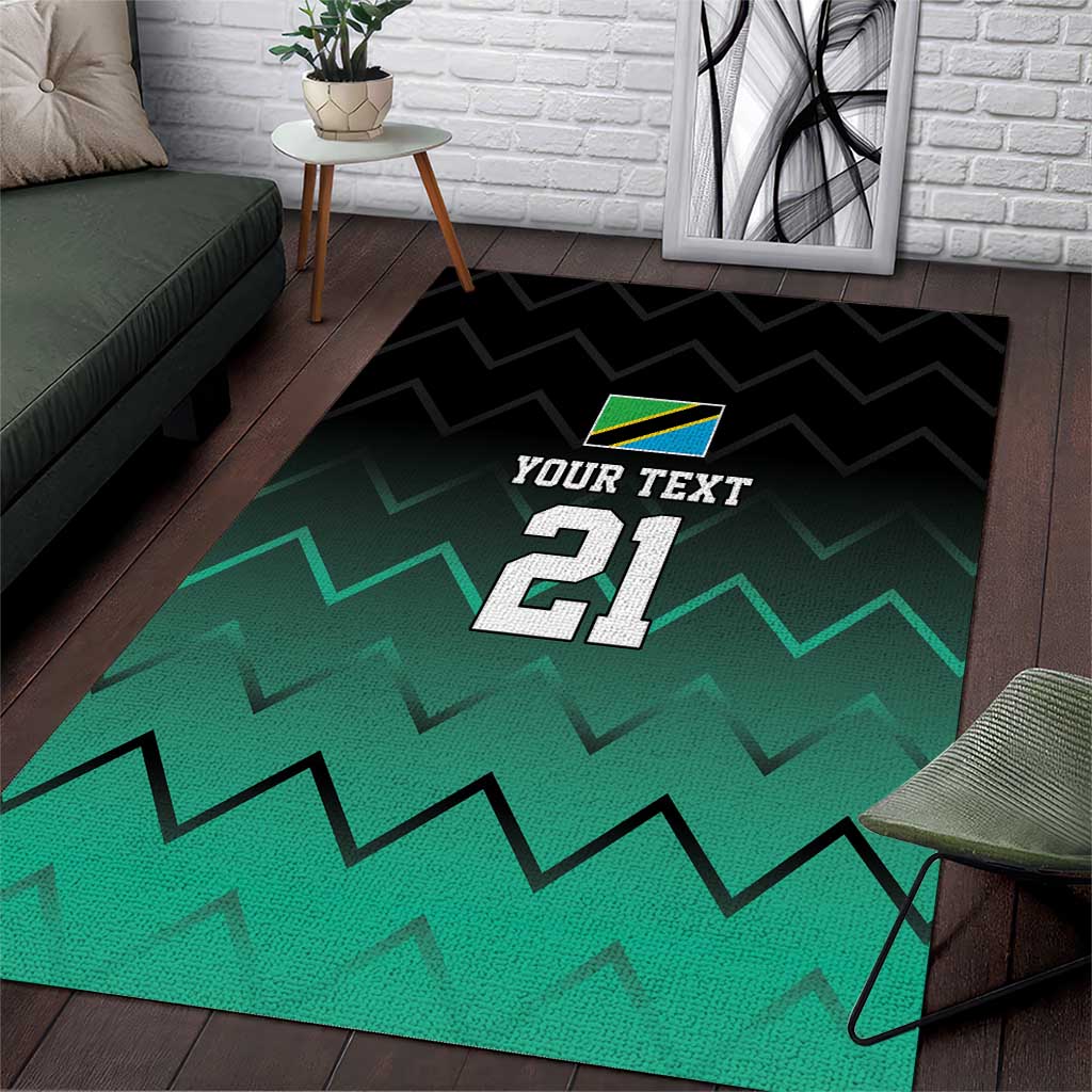 Custom Football African Tanzania Area Rug Retro 2023-24 Tanzania History LT9