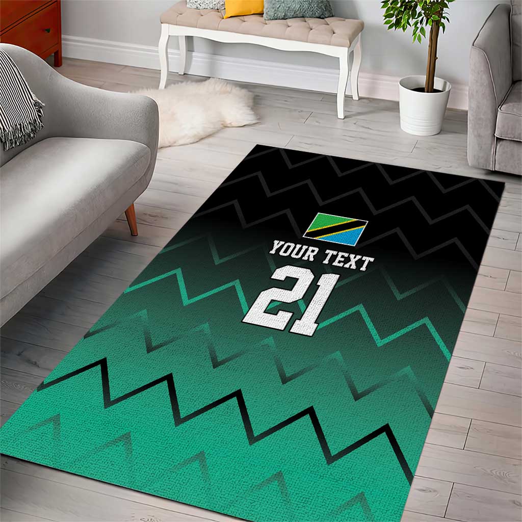 Custom Football African Tanzania Area Rug Retro 2023-24 Tanzania History LT9