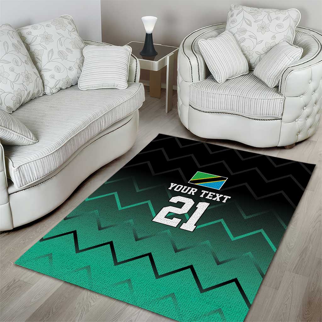 Custom Football African Tanzania Area Rug Retro 2023-24 Tanzania History LT9