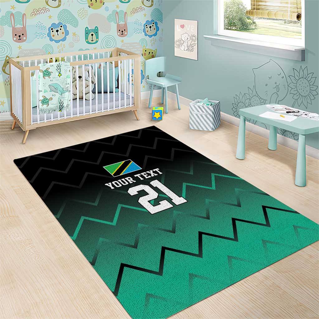 Custom Football African Tanzania Area Rug Retro 2023-24 Tanzania History LT9
