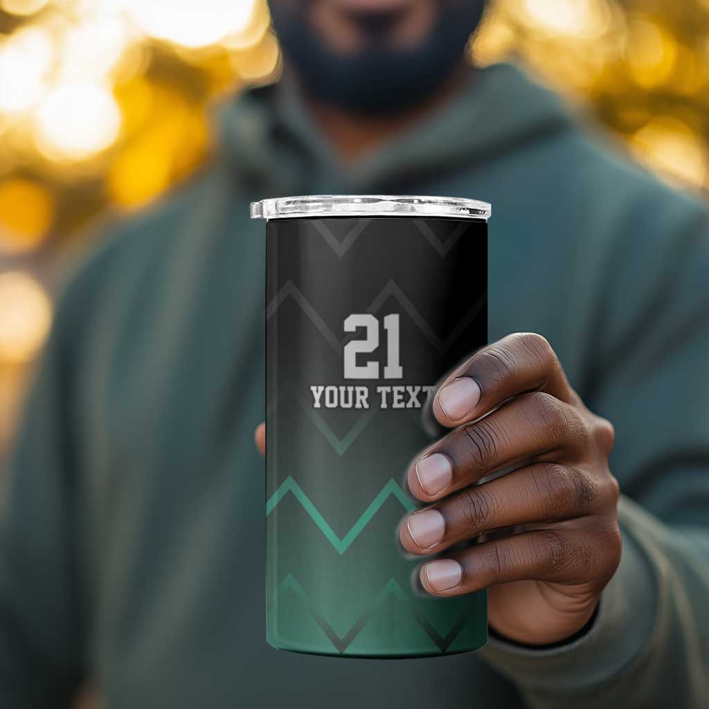 Custom Football African Tanzania 4 in 1 Can Cooler Tumbler Retro 2023-24 Tanzania History LT9