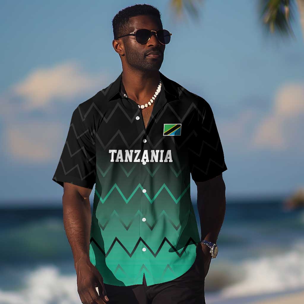 Custom Football African Tanzania Hawaiian Shirt Retro 2023-24 Tanzania History LT9