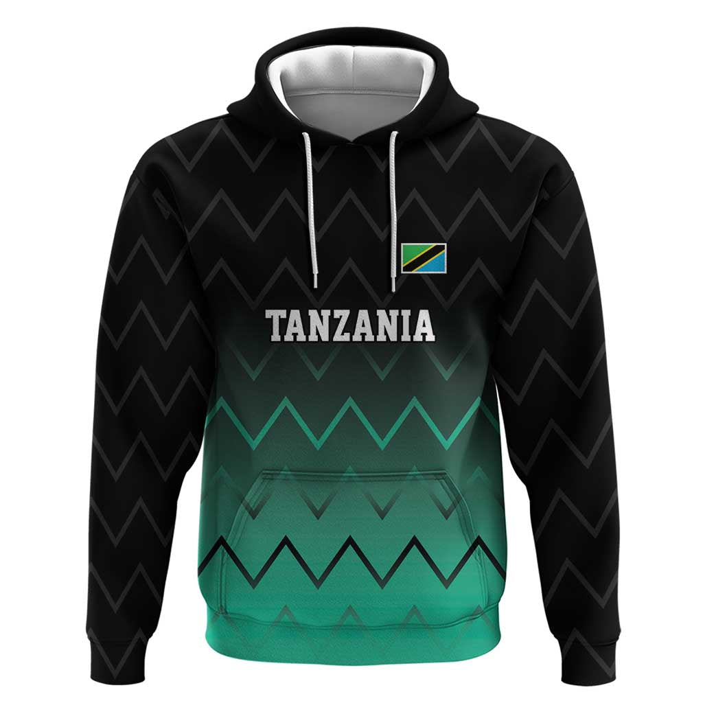 Tanzania Football Custom Hoodie Retro 2023-24 Tanzania History LT9