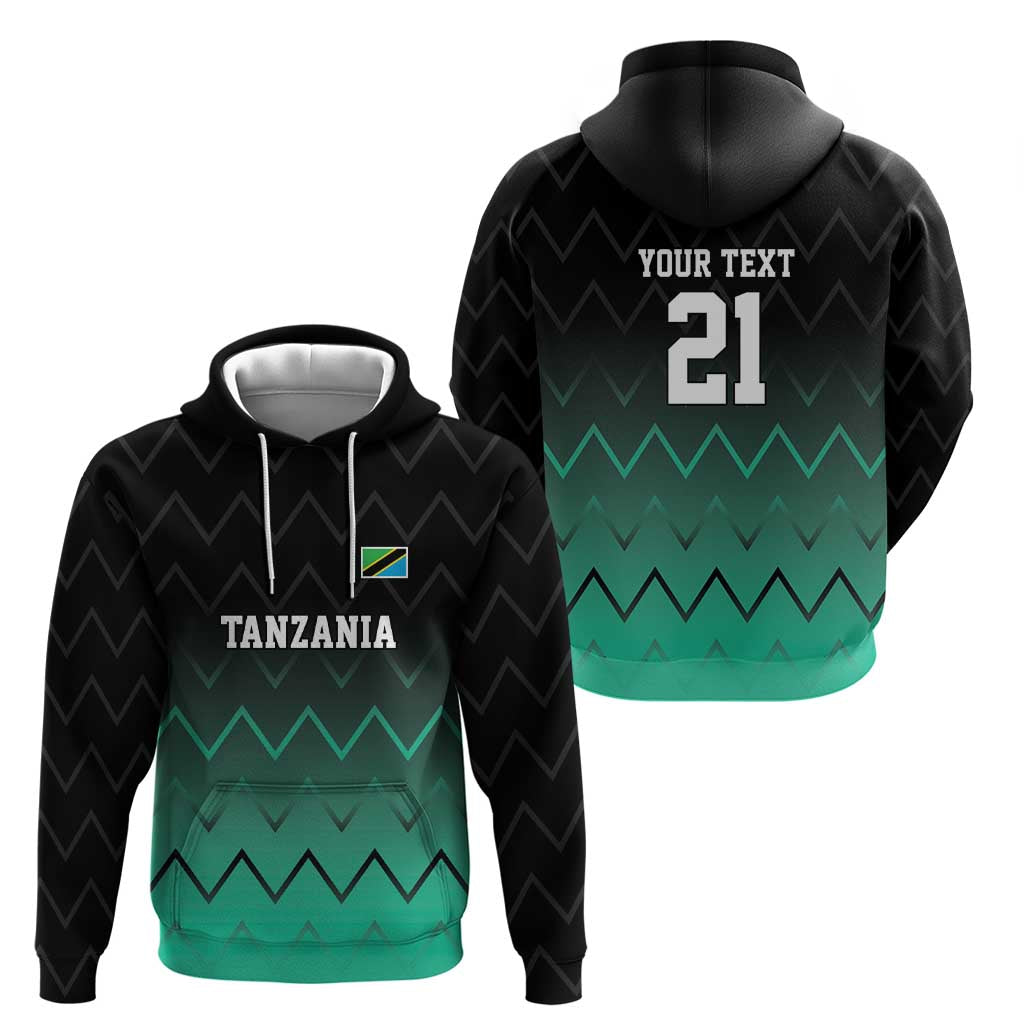 Tanzania Football Custom Hoodie Retro 2023-24 Tanzania History LT9