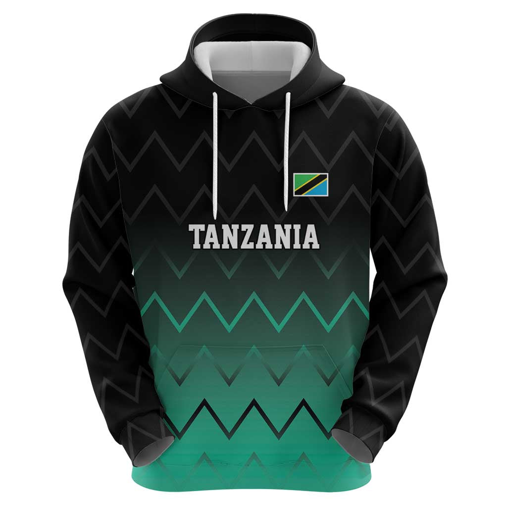 Tanzania Football Custom Hoodie Retro 2023-24 Tanzania History LT9
