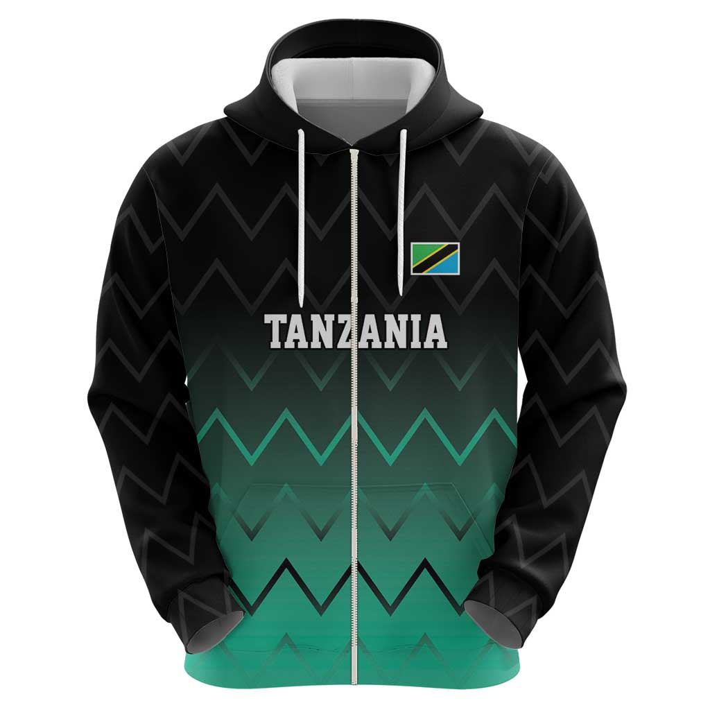 Tanzania Football Custom Hoodie Retro 2023-24 Tanzania History LT9