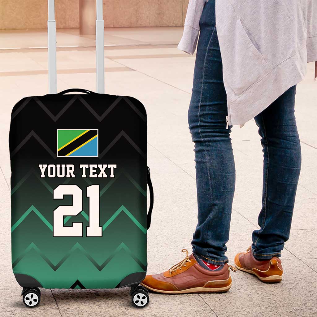 Tanzania Football Custom Luggage Cover Retro 2023-24 Tanzania History LT9