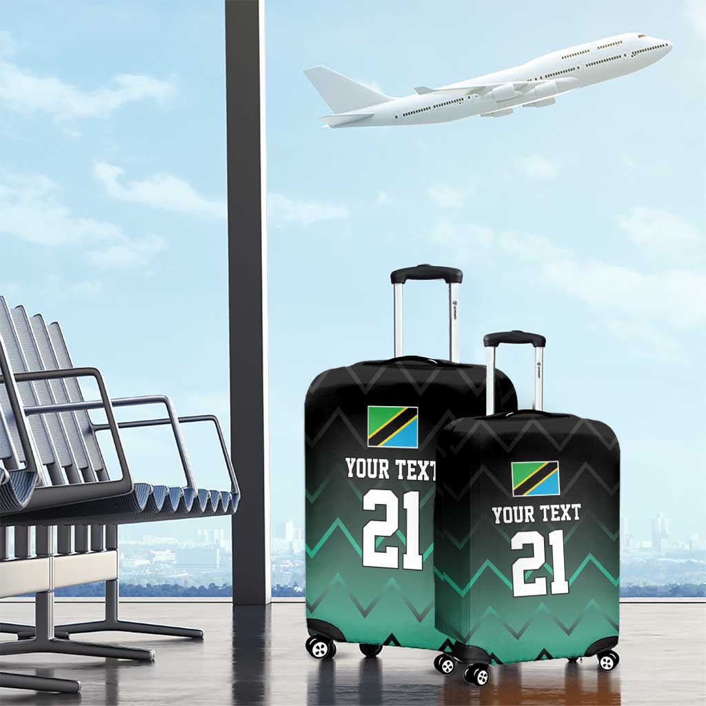Tanzania Football Custom Luggage Cover Retro 2023-24 Tanzania History LT9