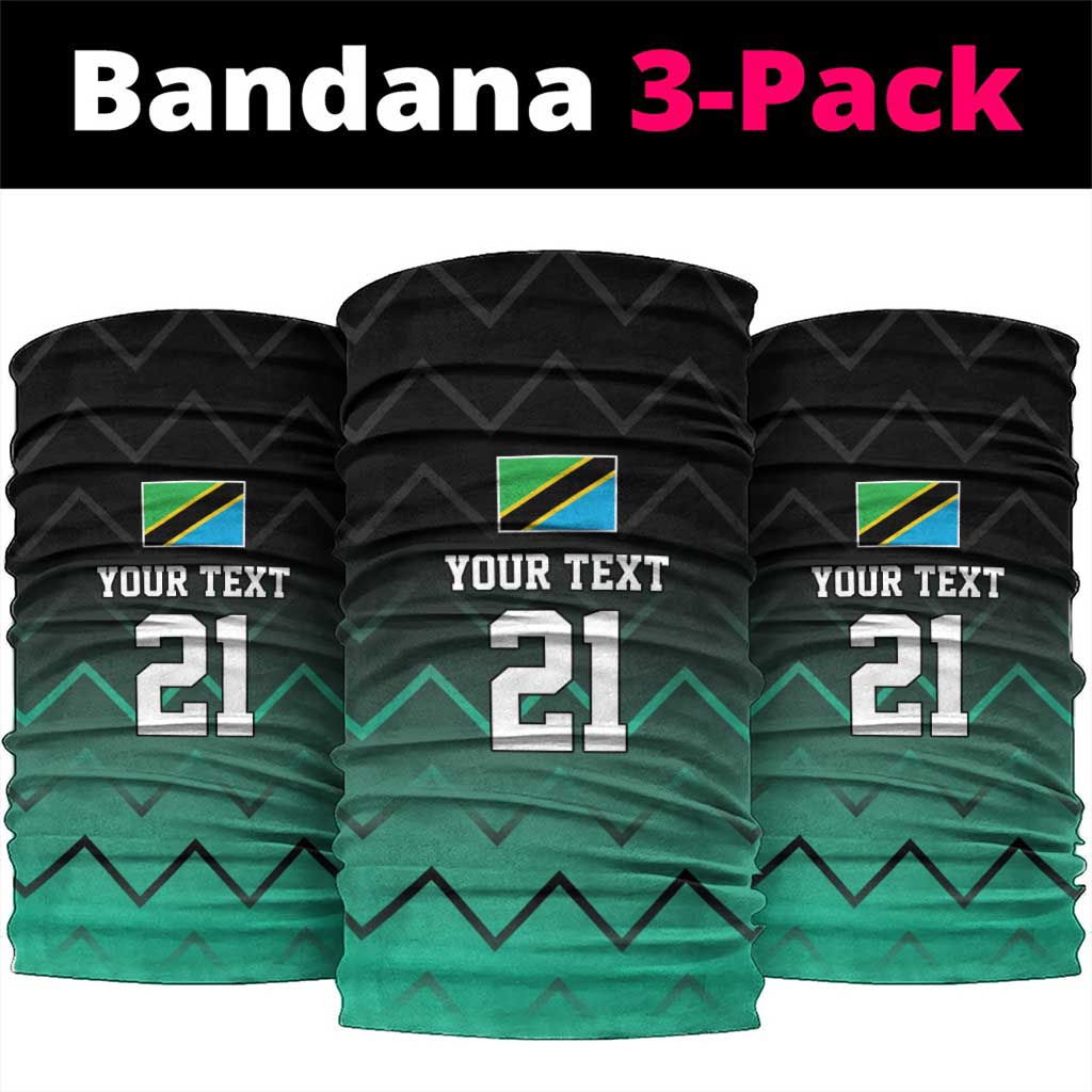 Tanzania Football Custom Neck Gaiter Retro 2023-24 Tanzania History LT9