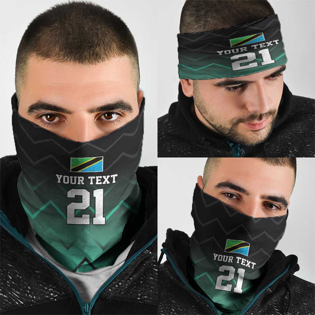 Tanzania Football Custom Neck Gaiter Retro 2023-24 Tanzania History LT9