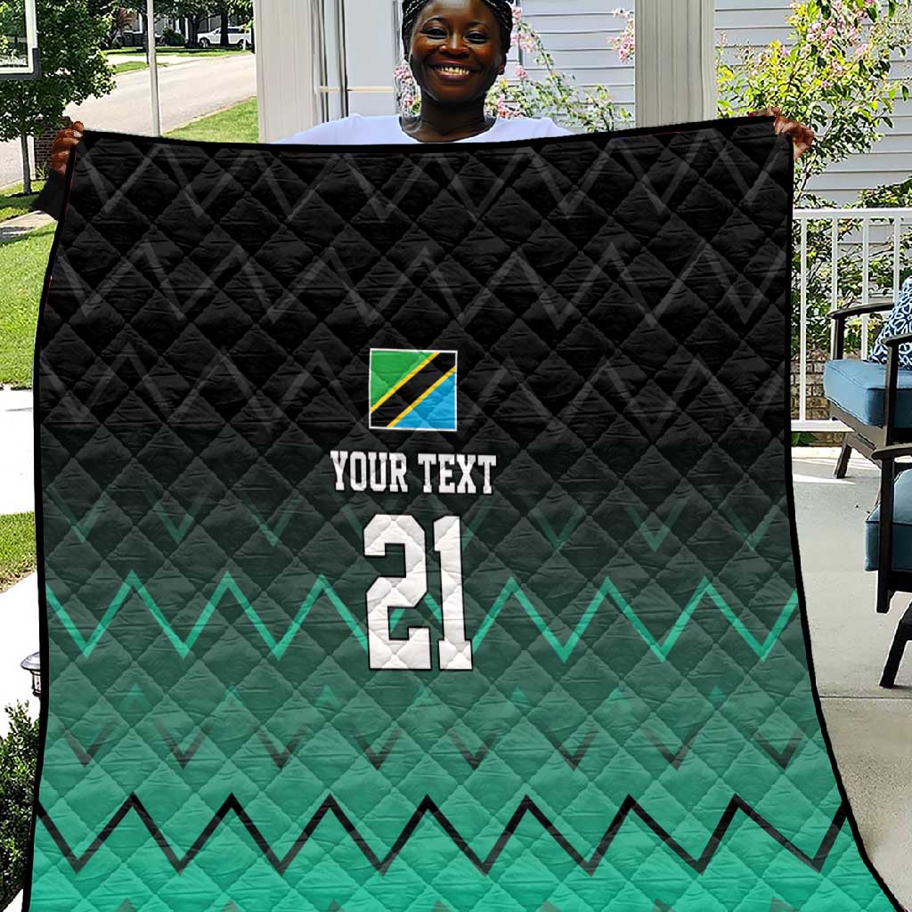 Custom Football African Tanzania Quilt Retro 2023-24 Tanzania History LT9