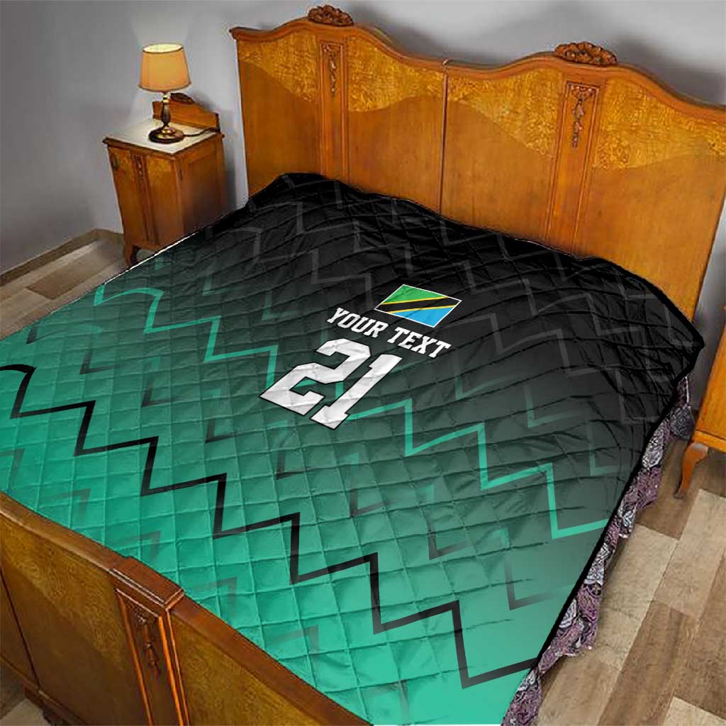 Custom Football African Tanzania Quilt Retro 2023-24 Tanzania History LT9