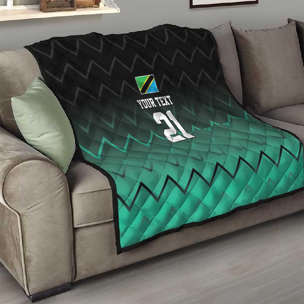 Custom Football African Tanzania Quilt Retro 2023-24 Tanzania History LT9
