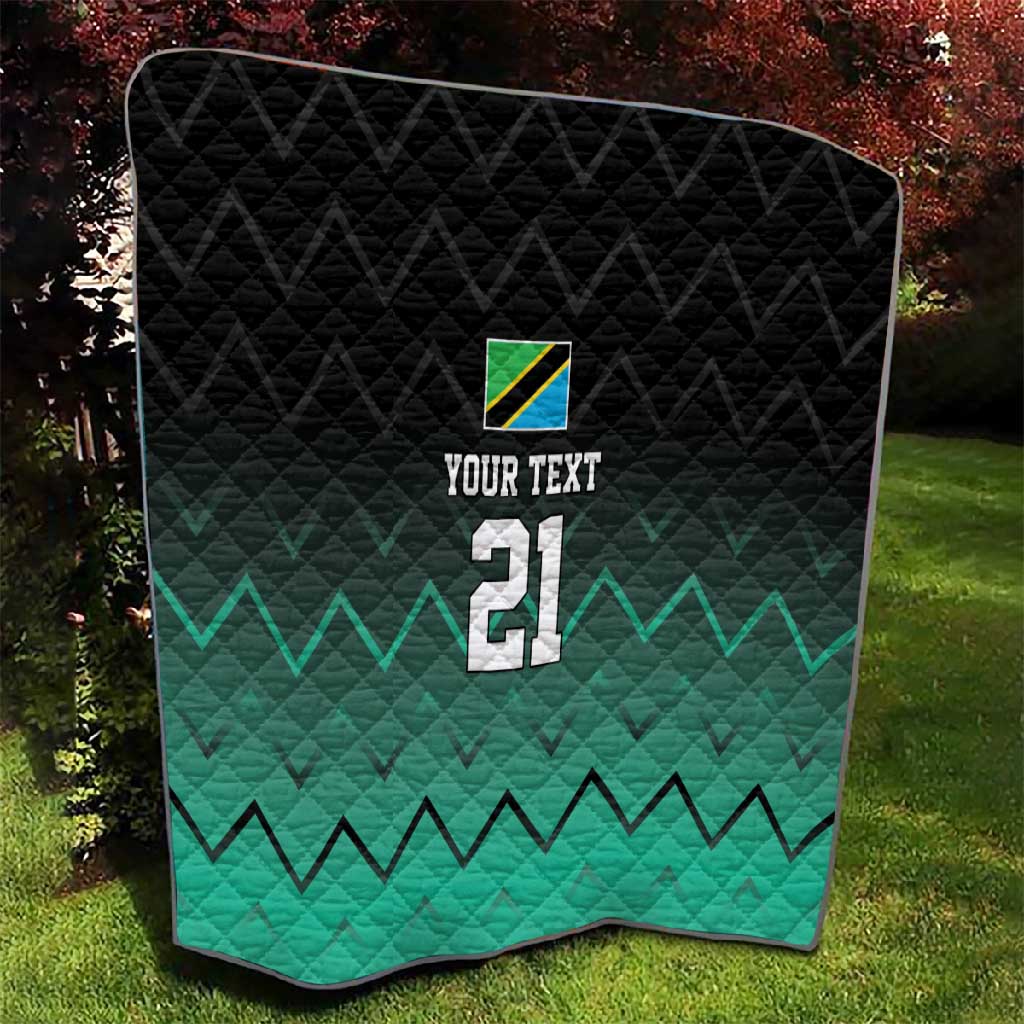 Custom Football African Tanzania Quilt Retro 2023-24 Tanzania History LT9