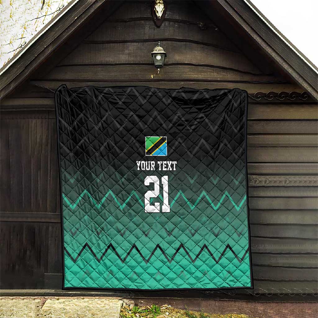Custom Football African Tanzania Quilt Retro 2023-24 Tanzania History LT9