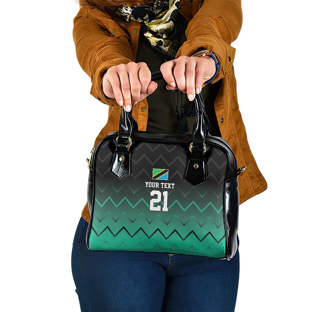 Tanzania Football Custom Shoulder Handbag Retro 2023-24 Tanzania History LT9