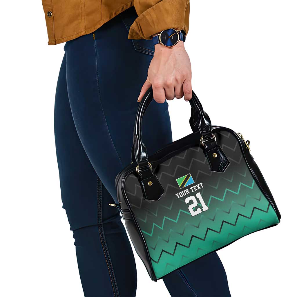 Tanzania Football Custom Shoulder Handbag Retro 2023-24 Tanzania History LT9