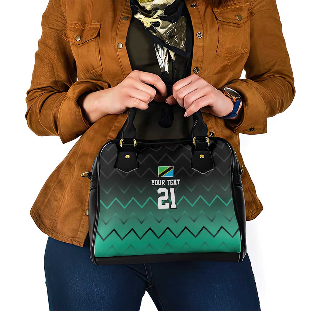 Tanzania Football Custom Shoulder Handbag Retro 2023-24 Tanzania History LT9