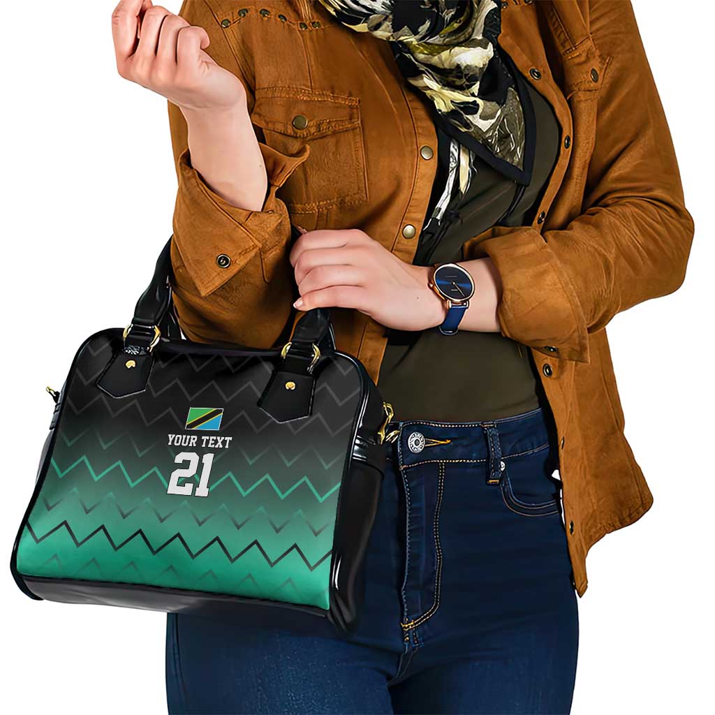Tanzania Football Custom Shoulder Handbag Retro 2023-24 Tanzania History LT9