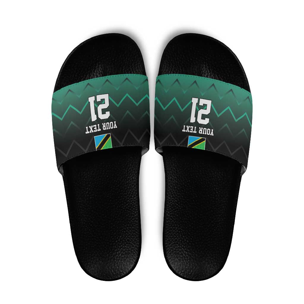 Tanzania Football Custom Slide Sandals Retro 2023-24 Tanzania History LT9