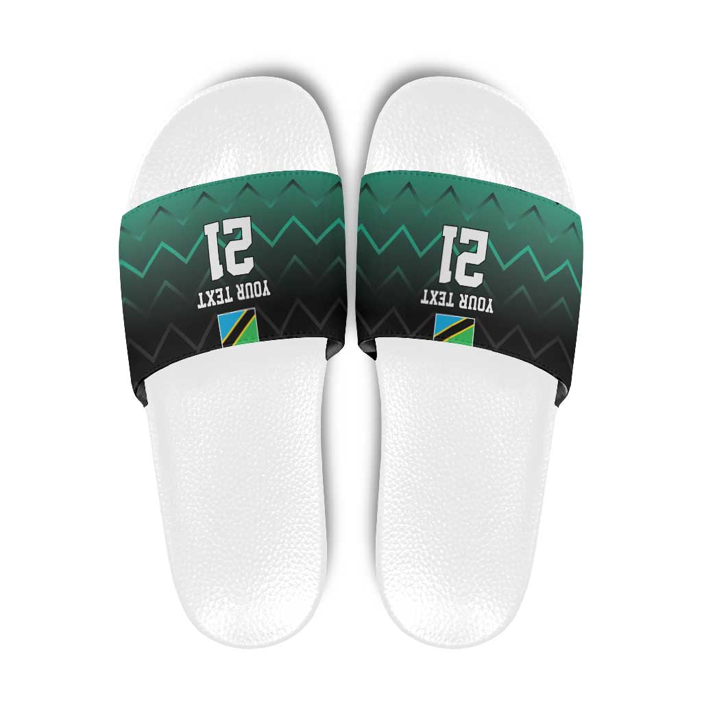 Tanzania Football Custom Slide Sandals Retro 2023-24 Tanzania History LT9