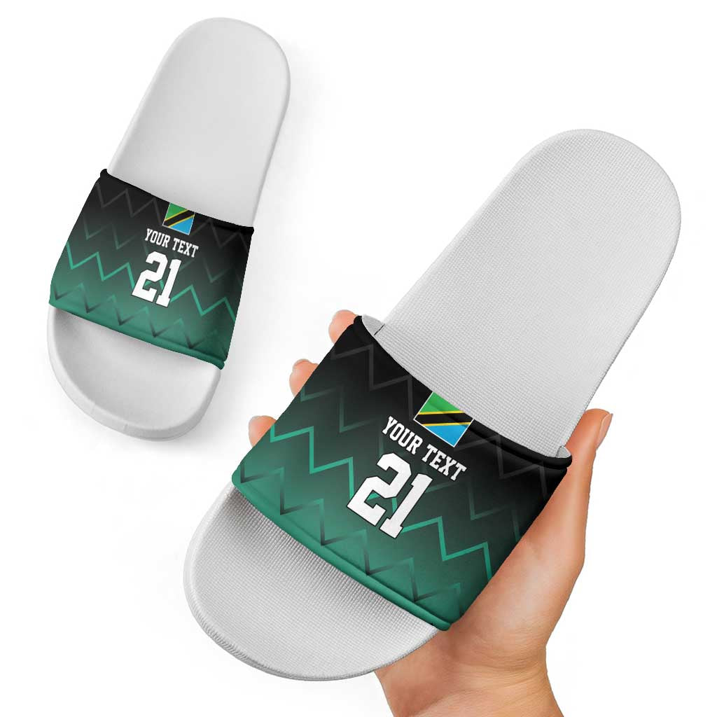 Tanzania Football Custom Slide Sandals Retro 2023-24 Tanzania History LT9