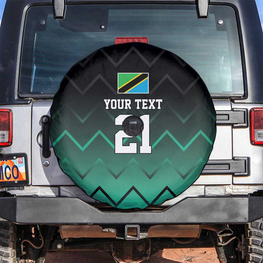 Tanzania Football Custom Spare Tire Cover Retro 2023-24 Tanzania History LT9