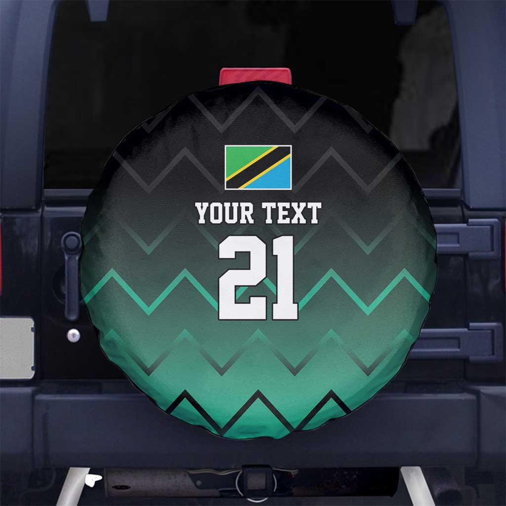 Tanzania Football Custom Spare Tire Cover Retro 2023-24 Tanzania History LT9