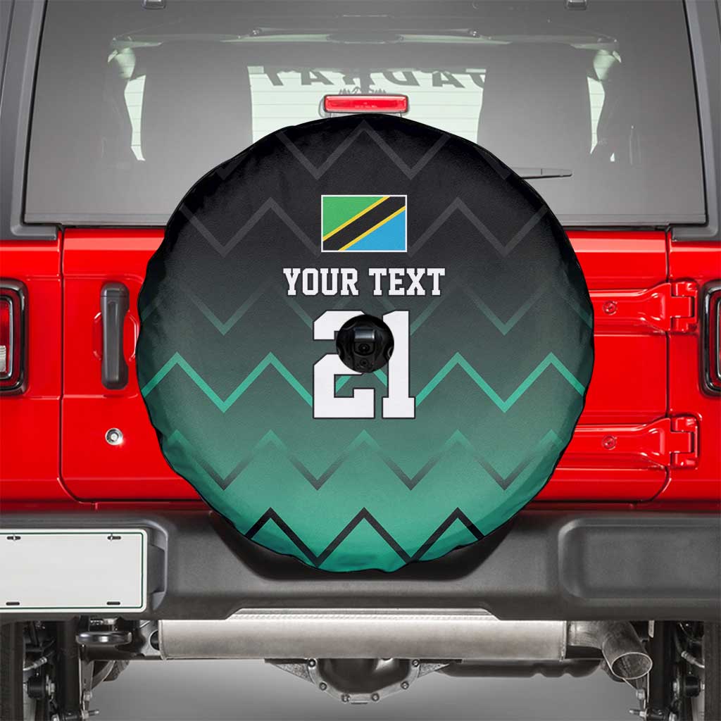 Tanzania Football Custom Spare Tire Cover Retro 2023-24 Tanzania History LT9