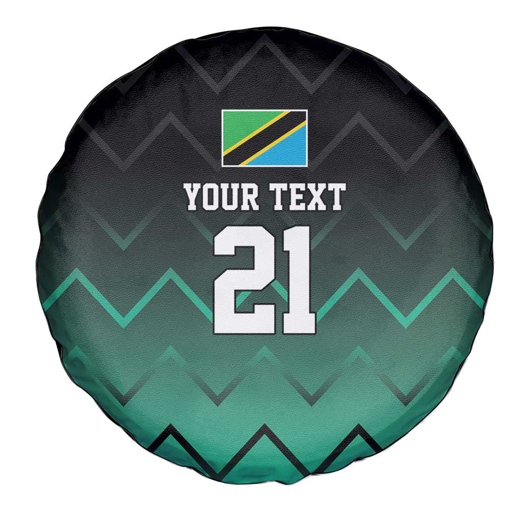 Tanzania Football Custom Spare Tire Cover Retro 2023-24 Tanzania History LT9