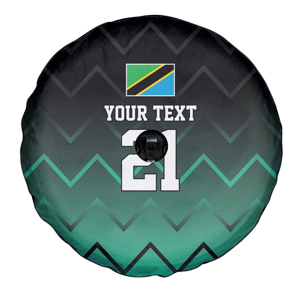 Tanzania Football Custom Spare Tire Cover Retro 2023-24 Tanzania History LT9