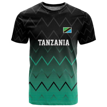 Custom Football African Tanzania T shirt Retro 2023-24 Tanzania History LT9