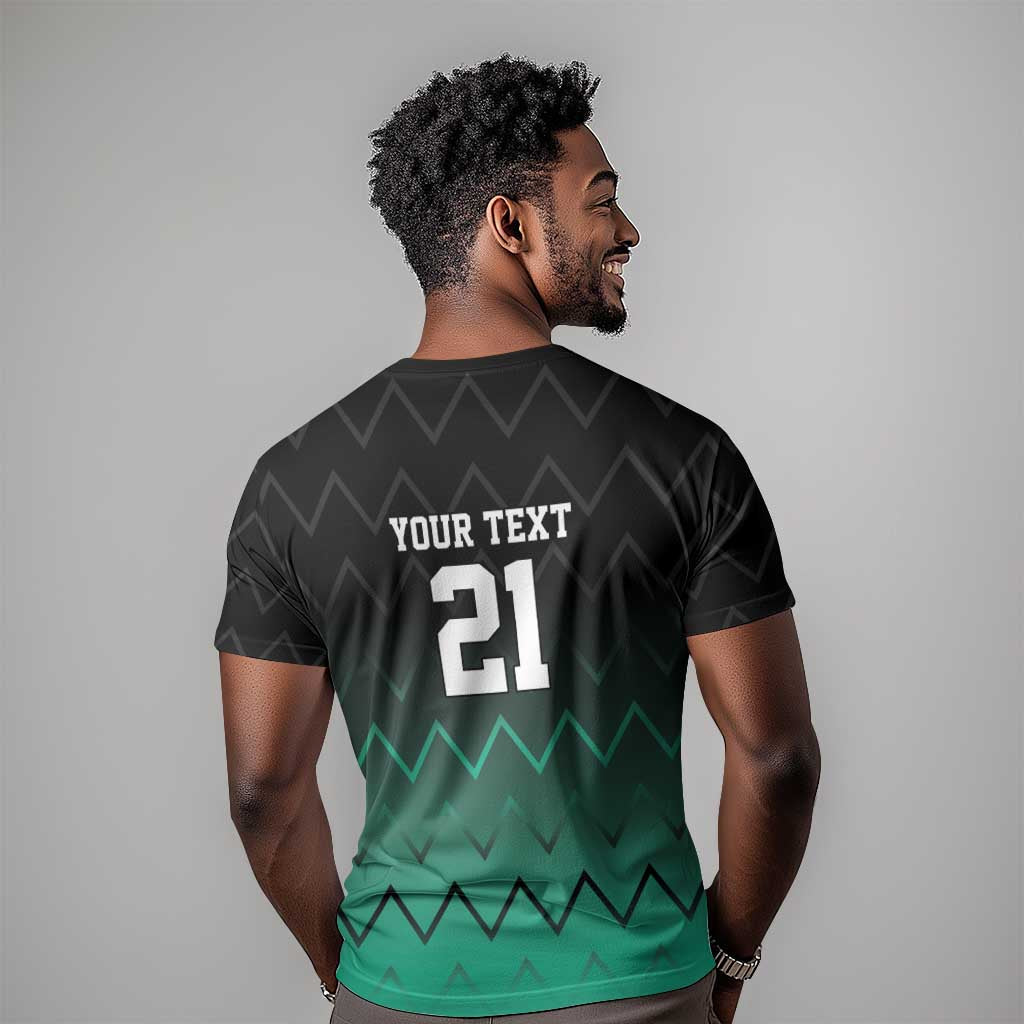 Custom Football African Tanzania T shirt Retro 2023-24 Tanzania History LT9