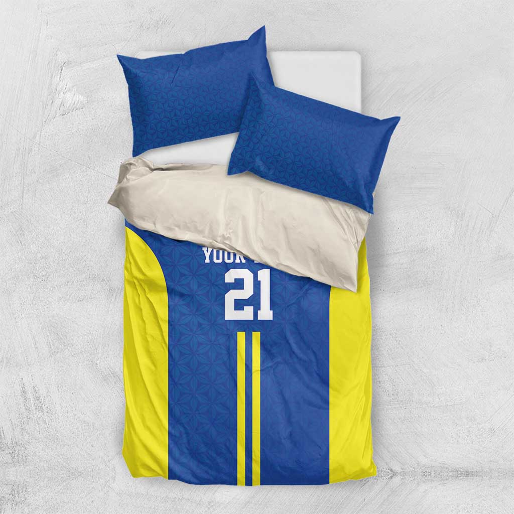 Custom Football African Tanzania Bedding Set Taifa Stars Go Champion LT9