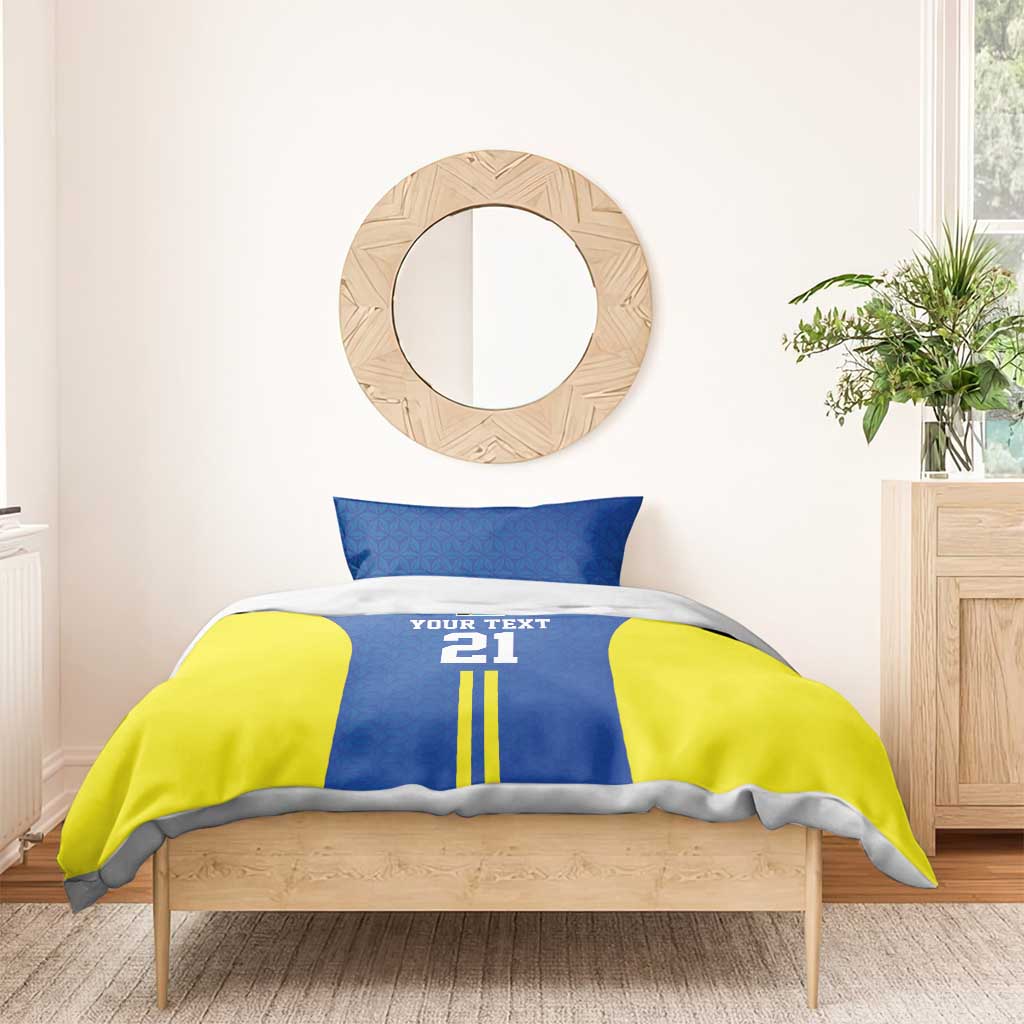 Custom Football African Tanzania Bedding Set Taifa Stars Go Champion LT9