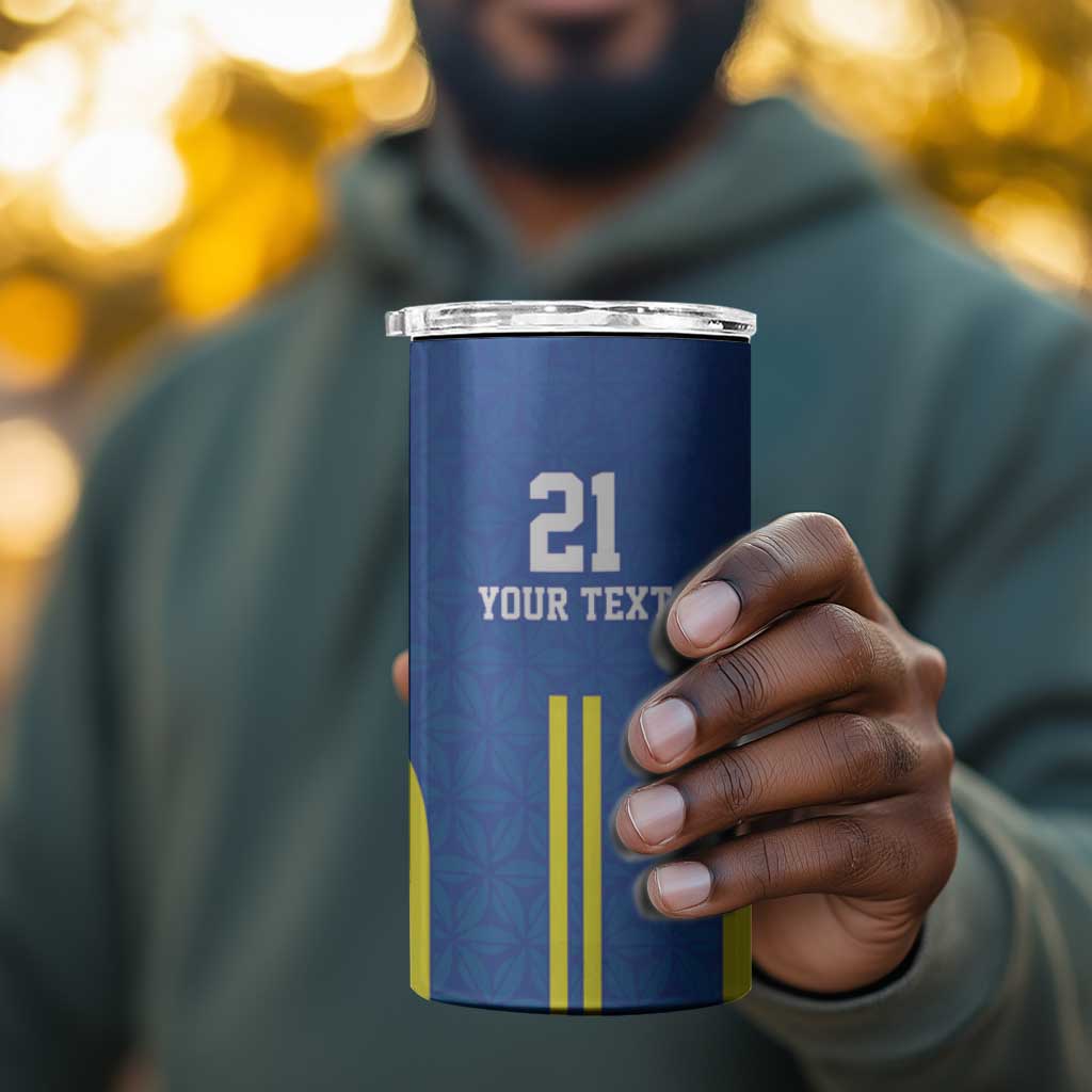 Custom Football African Tanzania 4 in 1 Can Cooler Tumbler Taifa Stars Go Champion LT9