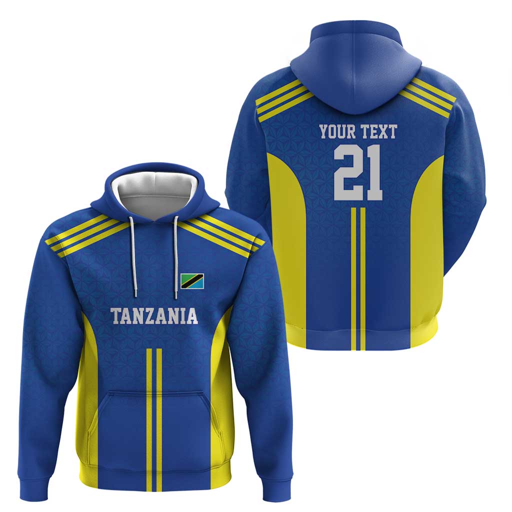 Tanzania Football Custom Hoodie Taifa Stars Go Champion LT9