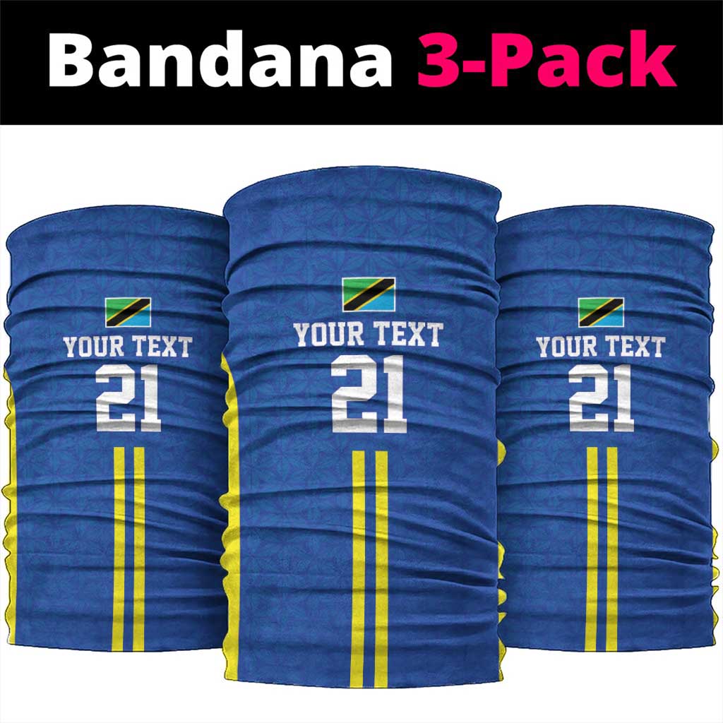 Tanzania Football Custom Neck Gaiter Taifa Stars Go Champion LT9