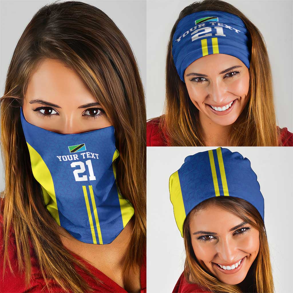 Tanzania Football Custom Neck Gaiter Taifa Stars Go Champion LT9